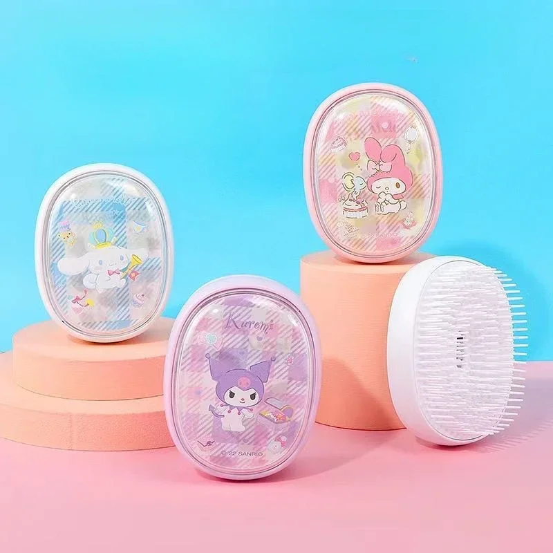 Sanrio аниме Kuromi Mymelody Cinnamoroll Новая Складная Расческа массажная расческа Kawaii Мультфильм быть легко носить с собой девочку подарок на день рождения
Sanrio аниме Kuromi Mymelody Cinnamoroll Новая Складная Расческа массажная расческа Kawaii Мультфильм быть легко носить с собой девочку подарок на день рождения