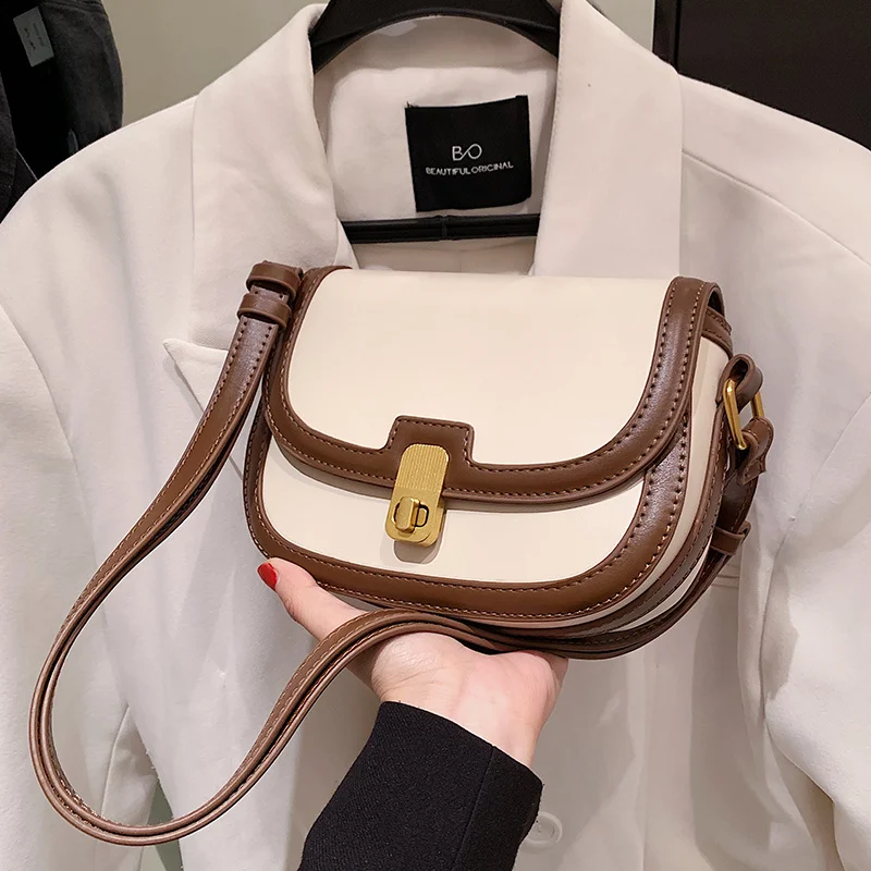 PU Leather Crossbody Saddle Bags For Women 2022 Autumn Fashion Shoulder Bag Luxury Brand Handbags And Purses Female Flap
PU Leather Crossbody Saddle Bags For Women 2022 Autumn Fashion Shoulder Bag Luxury Brand Handbags And Purses Female Flap