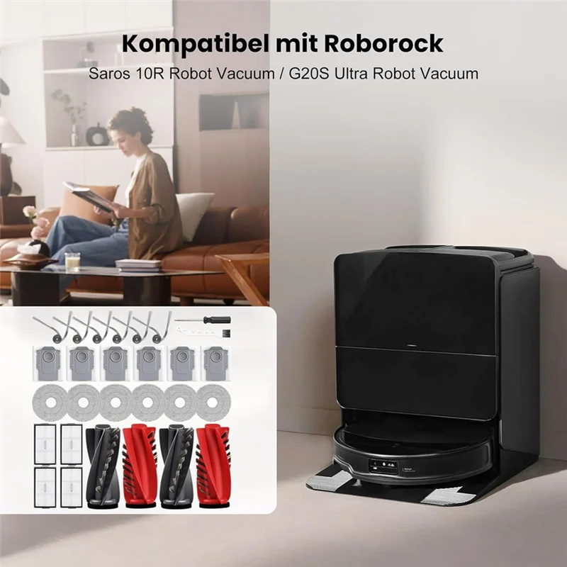 A35R Accessory Set For Roborock Saros 10R Robot Vacuum Cleaner Vacuum Cleaner Accessories Robot Vacuum Replacement Parts
A35R Accessory Set For Roborock Saros 10R Robot Vacuum Cleaner Vacuum Cleaner Accessories Robot Vacuum Replacement Parts