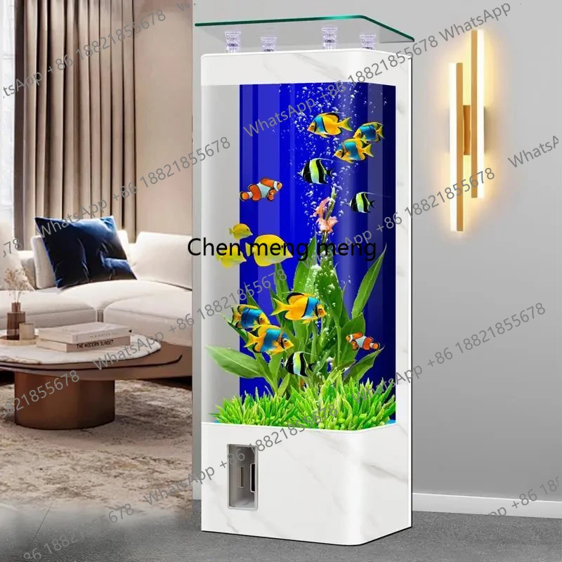 Living Room Fish Bowl Aquarium Integral Fishbowl Accent Luxury Modern Aquarium Designer Decoration Home Furniture Acquario
Living Room Fish Bowl Aquarium Integral Fishbowl Accent Luxury Modern Aquarium Designer Decoration Home Furniture Acquario