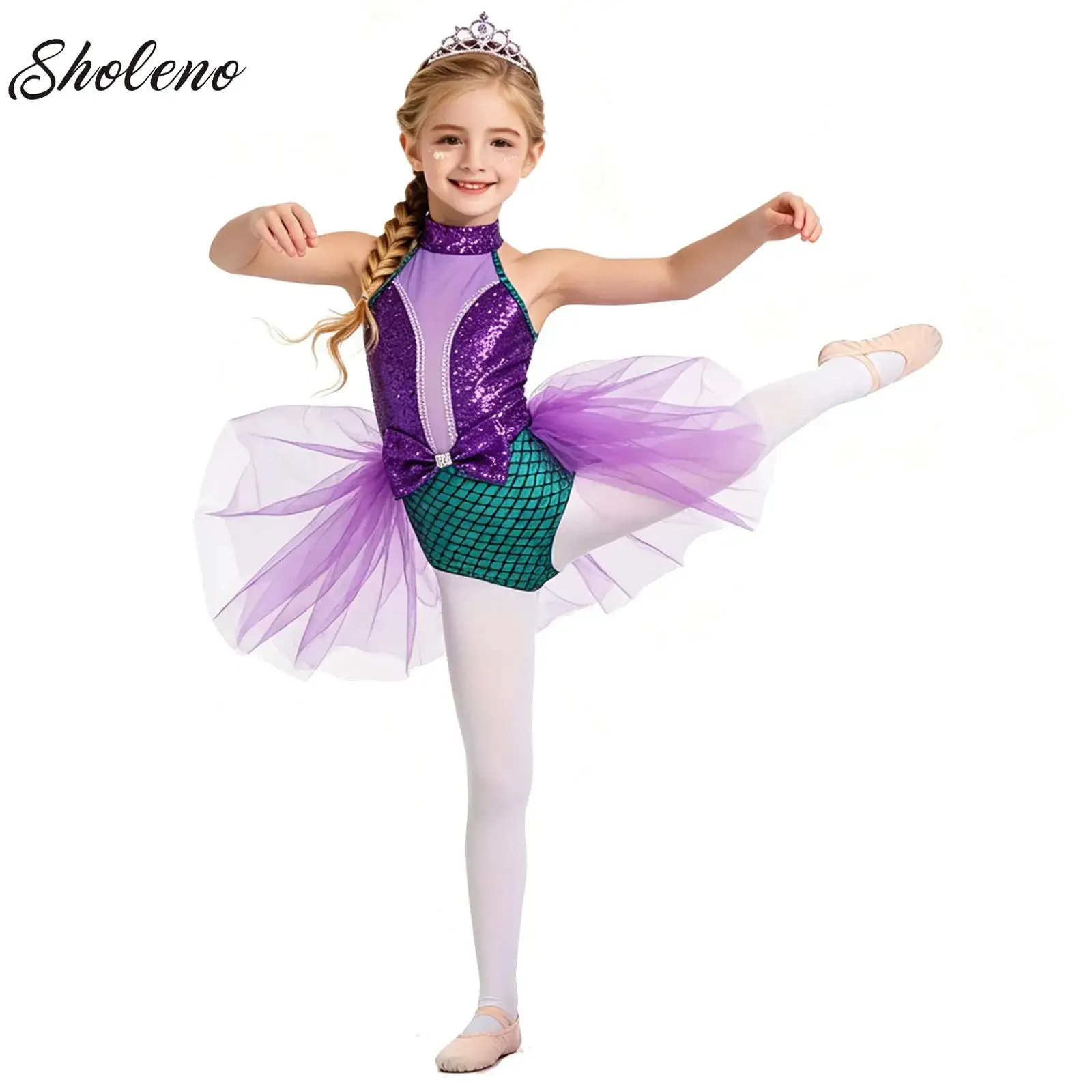 Rhythmic Gymnastics Figure Skating Bodysuit Dress Girls Ballerina Ballet Dance Leotard Jersey Princess Carnival Mermaid Costume
Rhythmic Gymnastics Figure Skating Bodysuit Dress Girls Ballerina Ballet Dance Leotard Jersey Princess Carnival Mermaid Costume