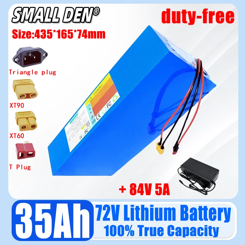 Brand new Grade A 72V 35AH 20S 7P 21700 A Lithium Battery with 3500W Motor, High Power 84V, Long Life + 84V 5A Charger
Brand new Grade A 72V 35AH 20S 7P 21700 A Lithium Battery with 3500W Motor, High Power 84V, Long Life + 84V 5A Charger
