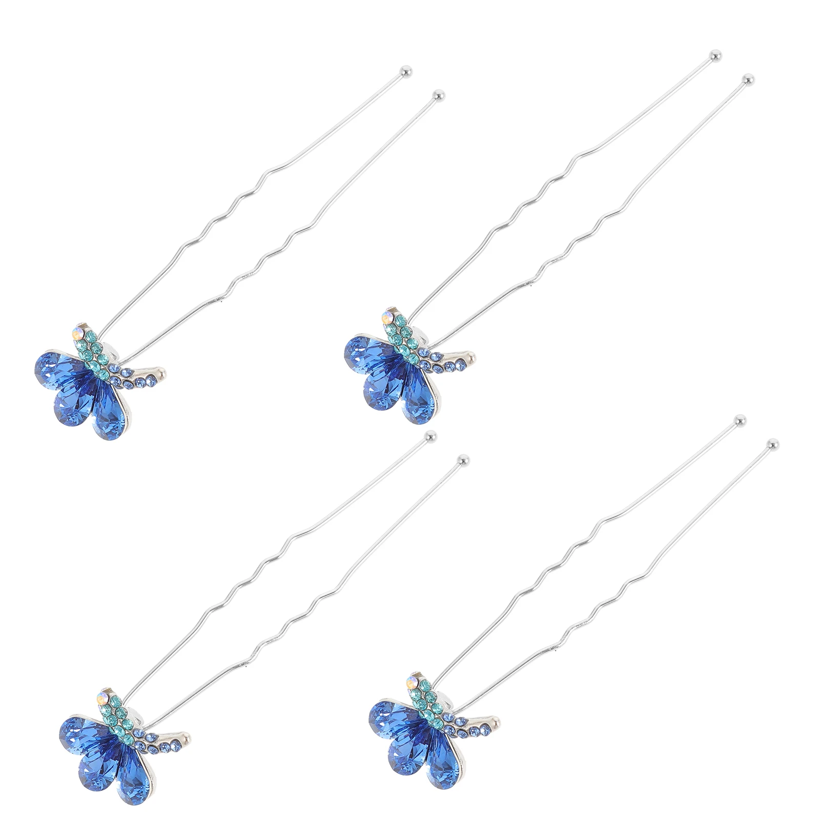 4pcs Rhinestone Hairpin Blue Bridal Accessories Wedding Hair Clips for Women Girl Prom Hairpieces Bobby Pin Decorations
4pcs Rhinestone Hairpin Blue Bridal Accessories Wedding Hair Clips for Women Girl Prom Hairpieces Bobby Pin Decorations