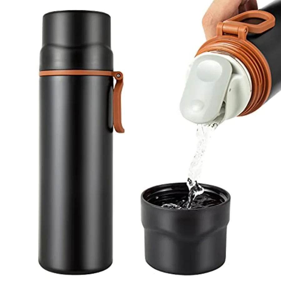 Insulated Water Bottle-Stainless Steel Vacuum Coffee Cup with Handle, Flask Double Walled Sport Travel Mug with Leakproof Lid,
Insulated Water Bottle-Stainless Steel Vacuum Coffee Cup with Handle, Flask Double Walled Sport Travel Mug with Leakproof Lid,
