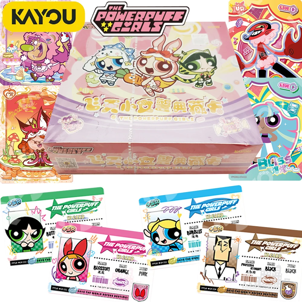 Original Official Kayou The Powerpuff Girls Fun Cards Blossom Bubbles Animation Exclusive Retro ID Archive Cards Collect Gifts
Original Official Kayou The Powerpuff Girls Fun Cards Blossom Bubbles Animation Exclusive Retro ID Archive Cards Collect Gifts