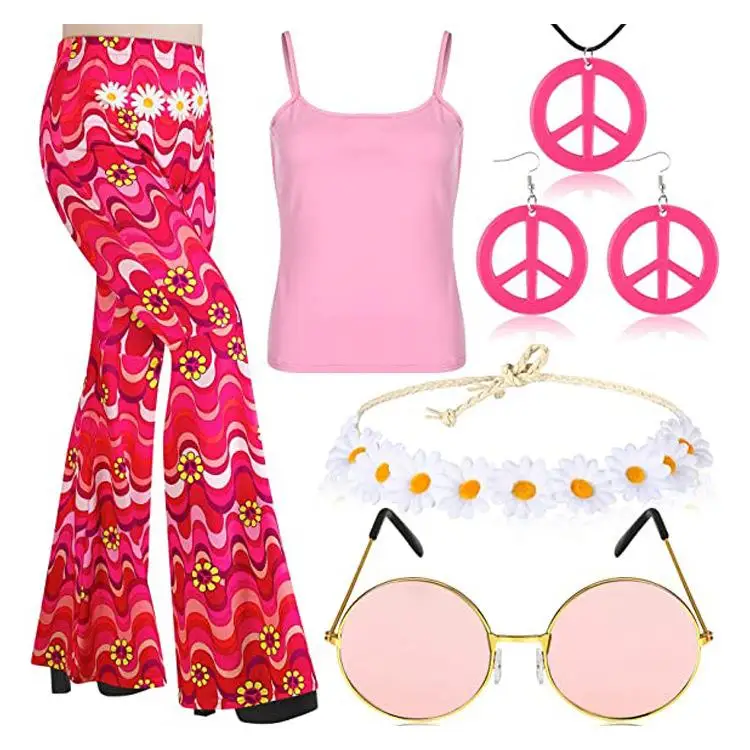 Halloween Print Flared Pants 70s Hippie Vintage Headband Bohemian Long Trousers High Waist Leather Fabric KTV Evening Gown
Halloween Print Flared Pants 70s Hippie Vintage Headband Bohemian Long Trousers High Waist Leather Fabric KTV Evening Gown