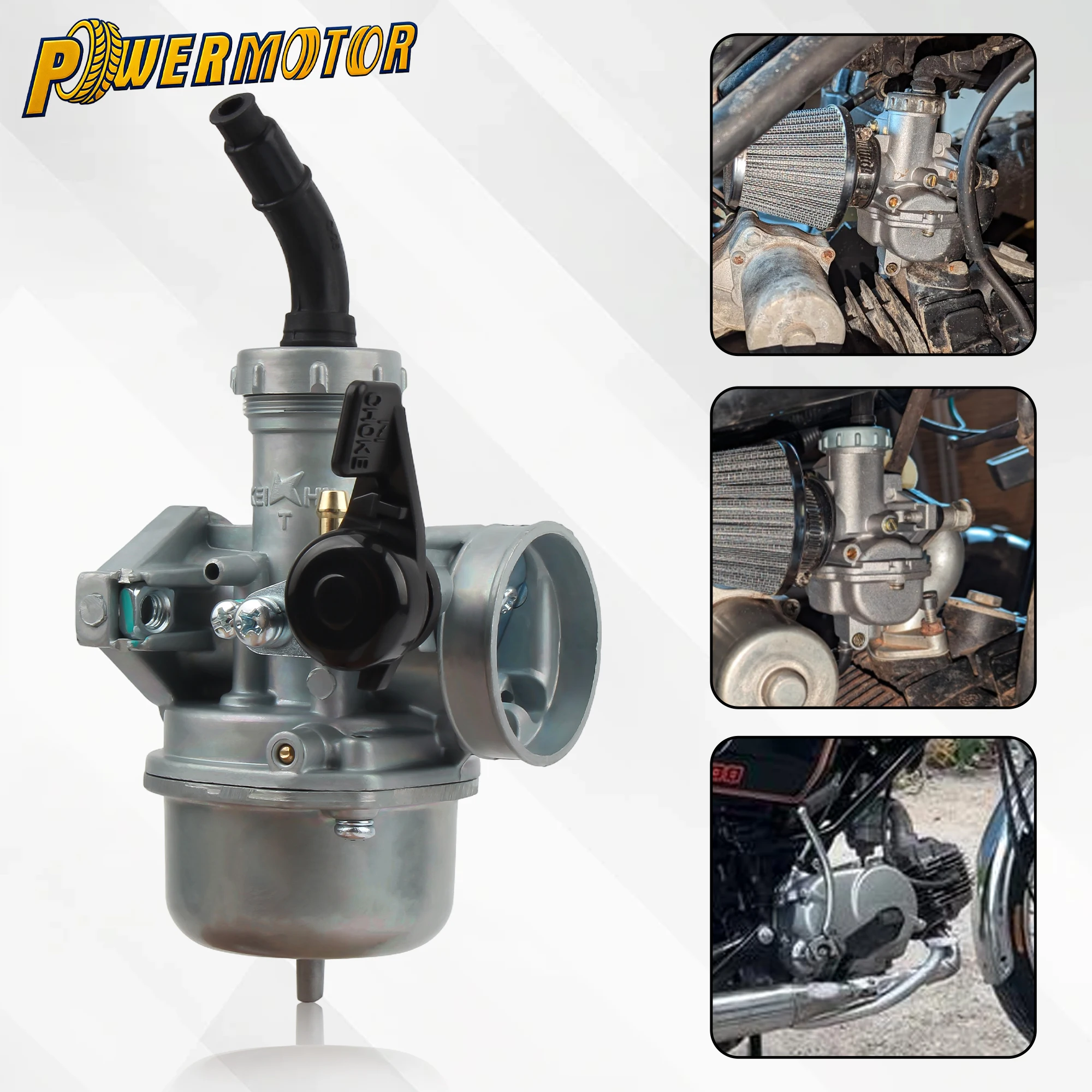 PZ22 22mm Motorcycle Carburator Carb for Honda Win100 Eco 100 Hero CD100 Deluxe 100cc 110cc 125cc ATV Dirt Pit Bike Carburetor
PZ22 22mm Motorcycle Carburator Carb for Honda Win100 Eco 100 Hero CD100 Deluxe 100cc 110cc 125cc ATV Dirt Pit Bike Carburetor