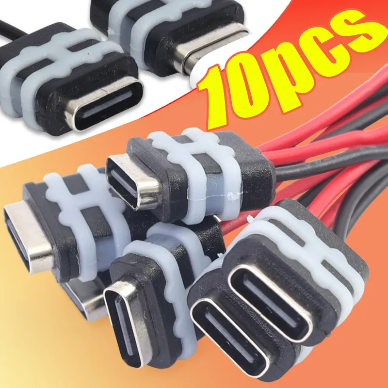 USB C Waterproof Power Port 2P Female Socket Pigtail Wire 3A 5V Charging Receptacle DIY Repair Part for Vehicle Smart Devices
USB C Waterproof Power Port 2P Female Socket Pigtail Wire 3A 5V Charging Receptacle DIY Repair Part for Vehicle Smart Devices