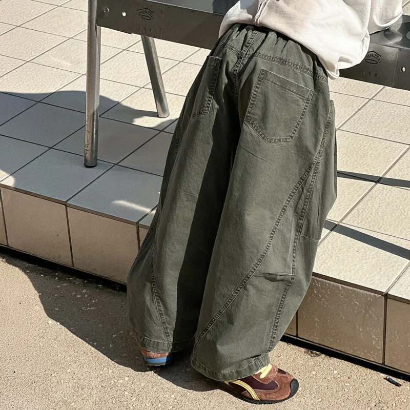 2025 Autumn Winter Green Boys Pants Children Sweatpant Trouser Kids Clothes Cargo Loose Baby Boys 3-12 Years Sporty Outfit
2025 Autumn Winter Green Boys Pants Children Sweatpant Trouser Kids Clothes Cargo Loose Baby Boys 3-12 Years Sporty Outfit