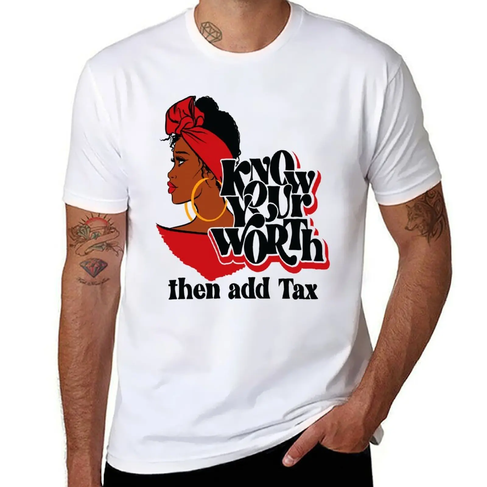Afro Diva Black Girl Magic Know Your Worth Then Add Tax T-Shirt t shirts for man pack cotton T-Shirt
Afro Diva Black Girl Magic Know Your Worth Then Add Tax T-Shirt t shirts for man pack cotton T-Shirt