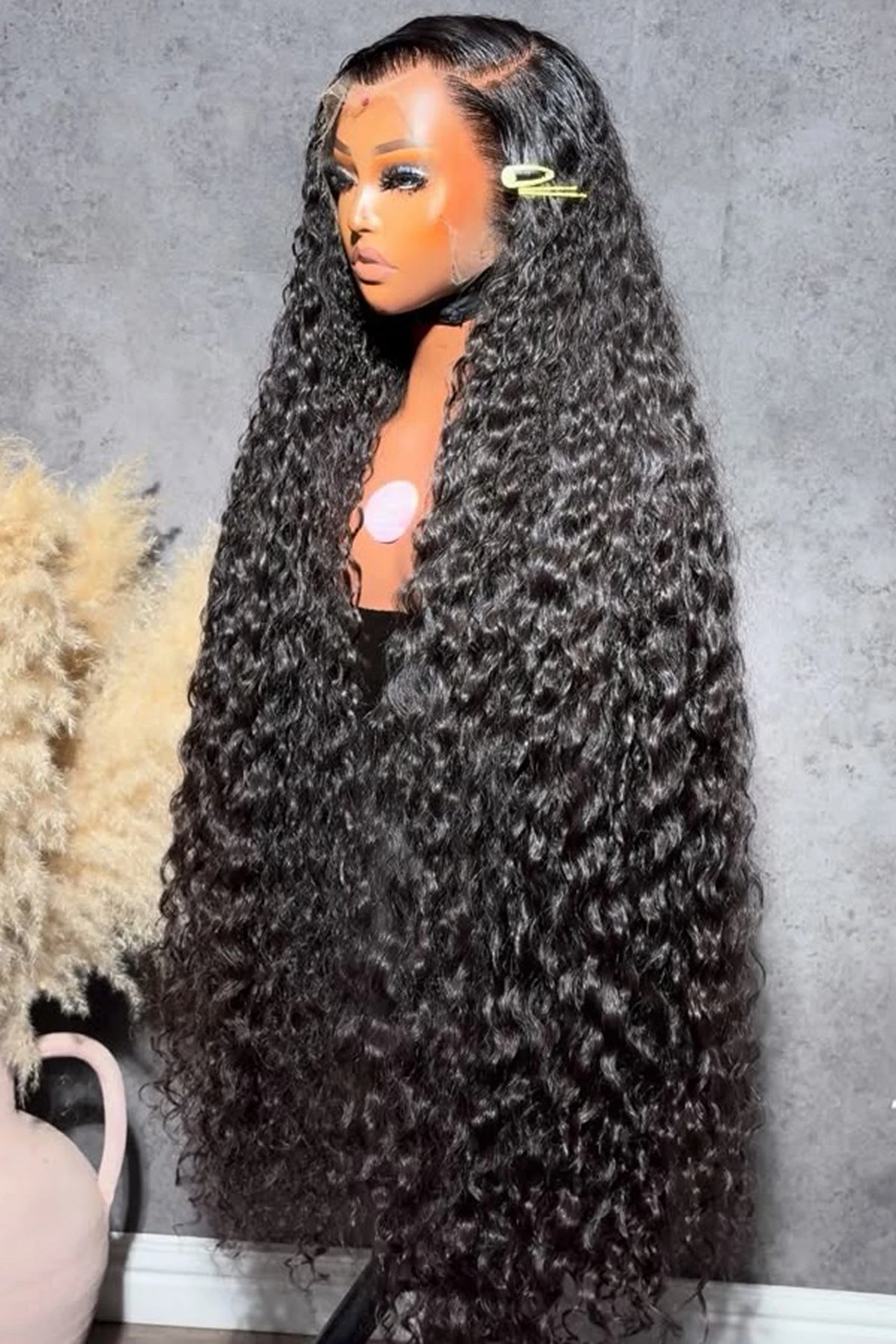 Deep Curly HD Full Lace Frontal 13X4X1 Wig For Black Women Mother Gifts Preplucked With Baby Hair Cosplay Wedding Daily Party
Deep Curly HD Full Lace Frontal 13X4X1 Wig For Black Women Mother Gifts Preplucked With Baby Hair Cosplay Wedding Daily Party