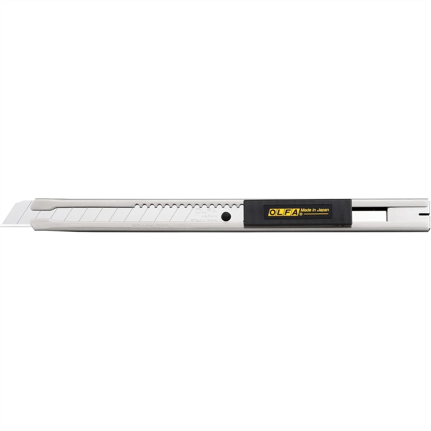 9mm Utility Knife with Stainless Steel Handle, Retractable Snap-Off Blade for Cutting Cardboard, Packaging, and Crafts
9mm Utility Knife with Stainless Steel Handle, Retractable Snap-Off Blade for Cutting Cardboard, Packaging, and Crafts