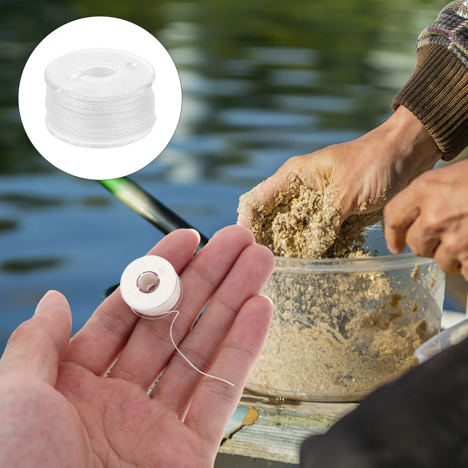 3 Rolls Multifunctional Pva String Quick Dissolving Portable Water Soluble Tape for Fishing Carp Feeder Bags Nest Materials Fast
3 Rolls Multifunctional Pva String Quick Dissolving Portable Water Soluble Tape for Fishing Carp Feeder Bags Nest Materials Fast