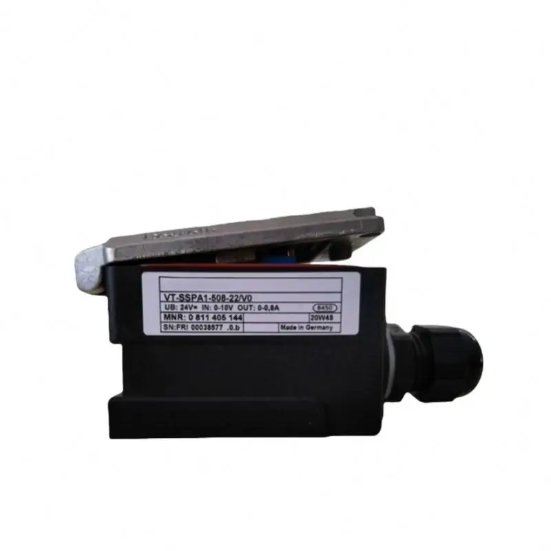 New VT-SSPA1-508-22-V0 Plug in Proportional Amplifier
New VT-SSPA1-508-22-V0 Plug in Proportional Amplifier