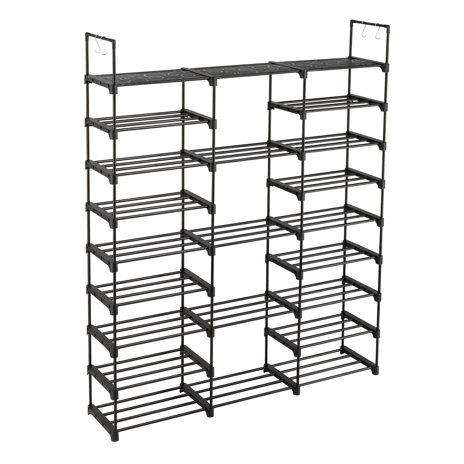 9 Tiers Shoe Rack Storage Organizer Shelf Organizer for Entryway Holds 50-55 Pairs , Stackable Cabinet Rack
9 Tiers Shoe Rack Storage Organizer Shelf Organizer for Entryway Holds 50-55 Pairs , Stackable Cabinet Rack