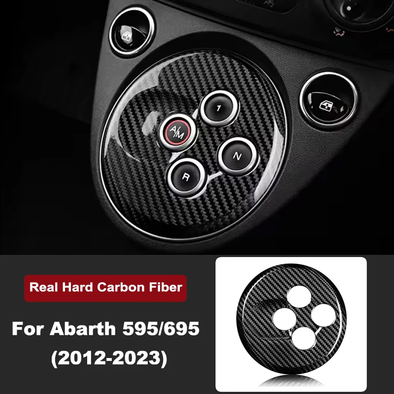 Hard Carbon Fiber Car Gear Shift Panel Sticker For Fiat Abarth 595 695 2012-2020 2021 2022 2023 Interior Decoration Accessories
Hard Carbon Fiber Car Gear Shift Panel Sticker For Fiat Abarth 595 695 2012-2020 2021 2022 2023 Interior Decoration Accessories