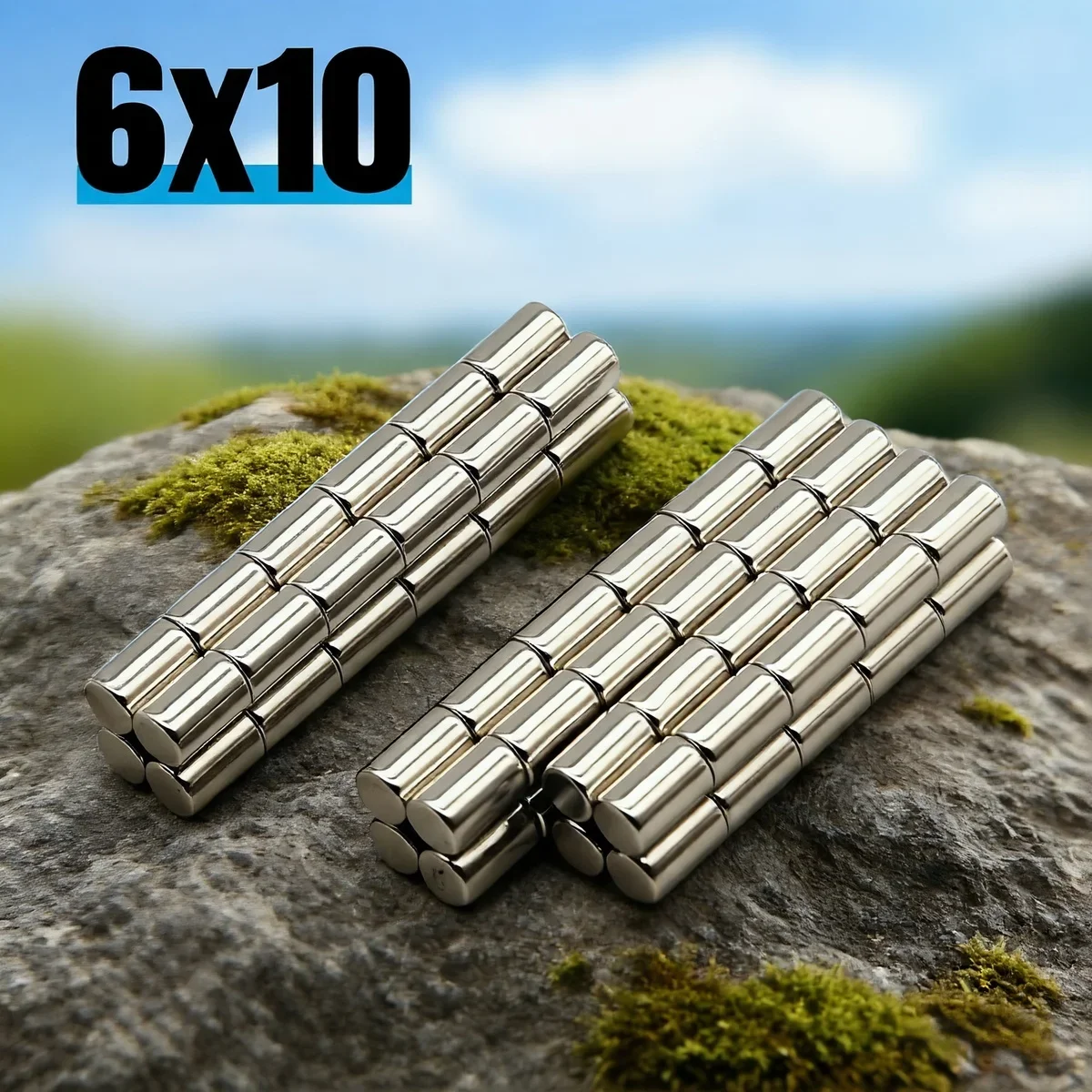 6x10mm N35 Super Strong Round Neodymium Magnet Powerful Refrigerator Magnets NdFeB Permanent Magnetic imanes
6x10mm N35 Super Strong Round Neodymium Magnet Powerful Refrigerator Magnets NdFeB Permanent Magnetic imanes