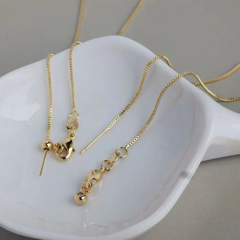 5pcs Pearl Chain Necklace 18 Adjustable DIY Jewelry Making Supplies Diy Necklace Supplies Accessories Women Gifts
5pcs Pearl Chain Necklace 18 Adjustable DIY Jewelry Making Supplies Diy Necklace Supplies Accessories Women Gifts