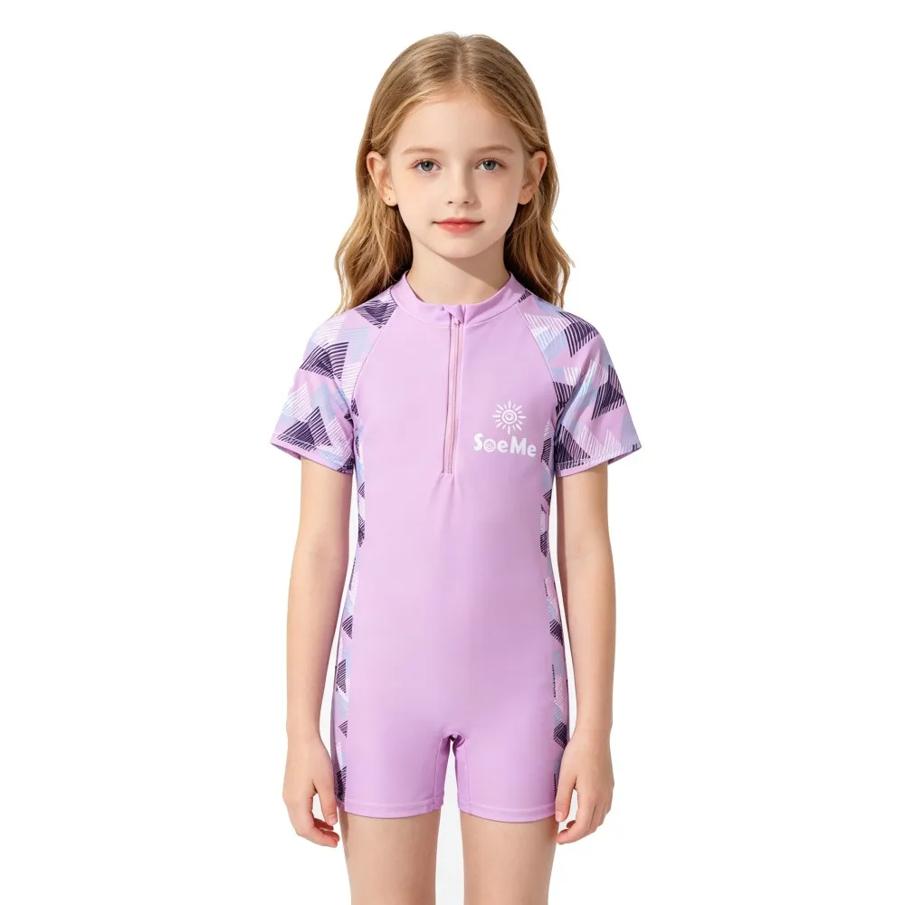 2026 New Arrival Kids Swimwear One Piece Summer Short Sleeve Zip Rash Guard Swimming Cloth for Boys Girls Quick Dry Bathing Suit
2026 New Arrival Kids Swimwear One Piece Summer Short Sleeve Zip Rash Guard Swimming Cloth for Boys Girls Quick Dry Bathing Suit