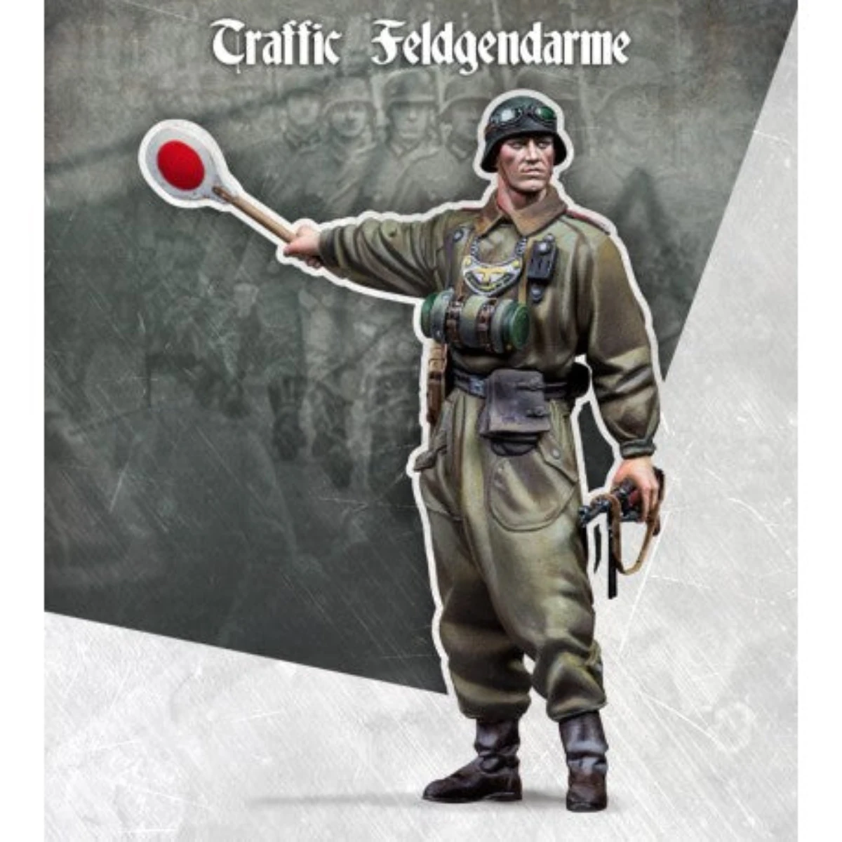 1/35 resin soldier model GK - German traffic police officer - unassembled and unpainted DIY kit - 1060R
1/35 resin soldier model GK - German traffic police officer - unassembled and unpainted DIY kit - 1060R