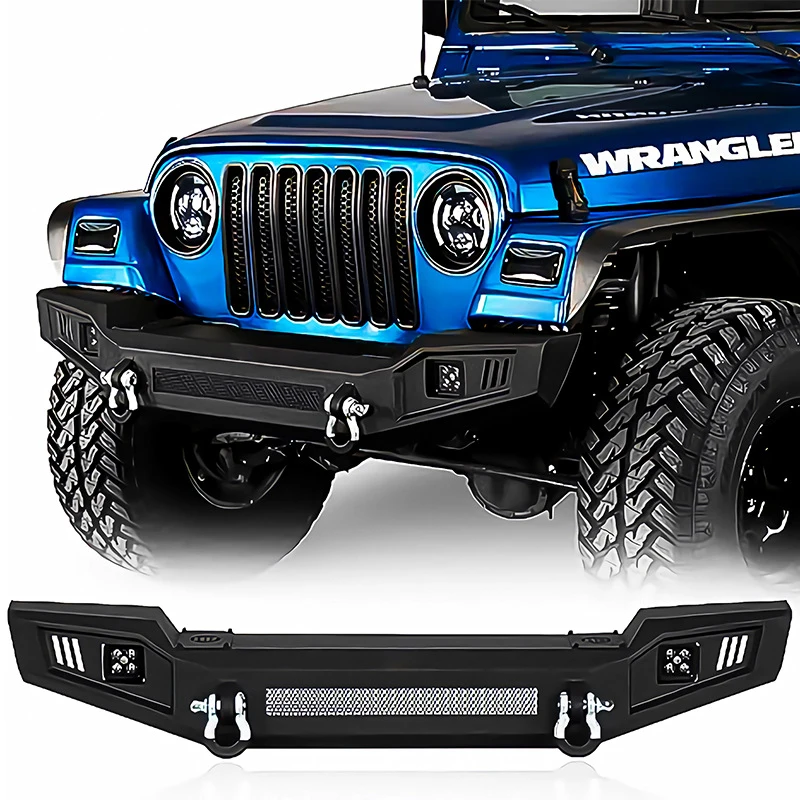FOR CJ7 Steel Front Bumper with Receiver Hitch Device 1997-2006 Wrangler CJ
FOR CJ7 Steel Front Bumper with Receiver Hitch Device 1997-2006 Wrangler CJ