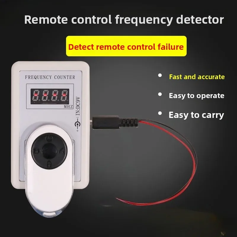 Car Remote Control Frequency Detector Garage Door Rolling Shutter Door Signal Handheld Tester Frequency Meter
Car Remote Control Frequency Detector Garage Door Rolling Shutter Door Signal Handheld Tester Frequency Meter
