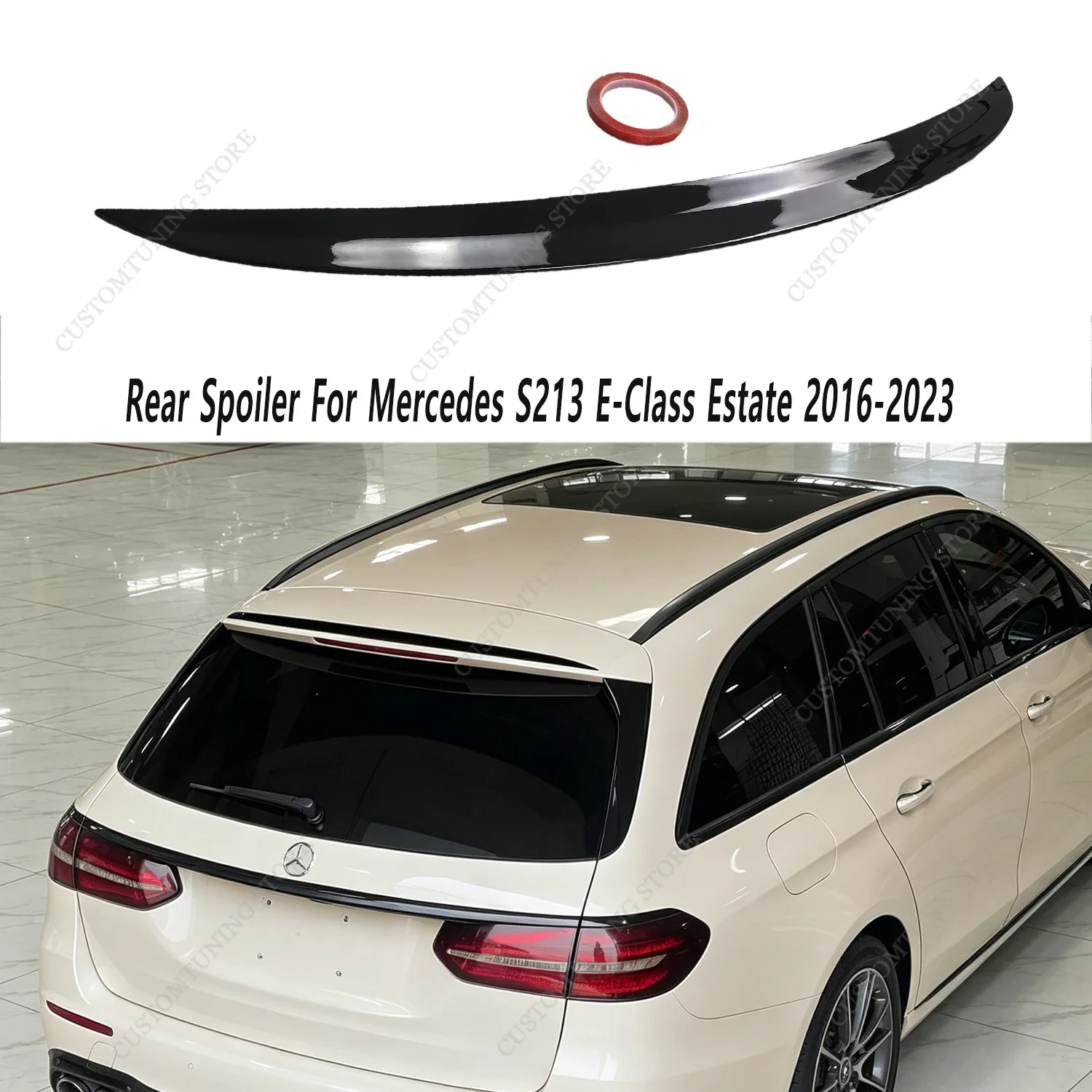 GGloss Black ABS Rear Spoiler Caps For Mercedes W213 Wagon S213 E220d E300 E400 E43 E53 E63 Estate 2016-2023 Rear Tail Wing
GGloss Black ABS Rear Spoiler Caps For Mercedes W213 Wagon S213 E220d E300 E400 E43 E53 E63 Estate 2016-2023 Rear Tail Wing