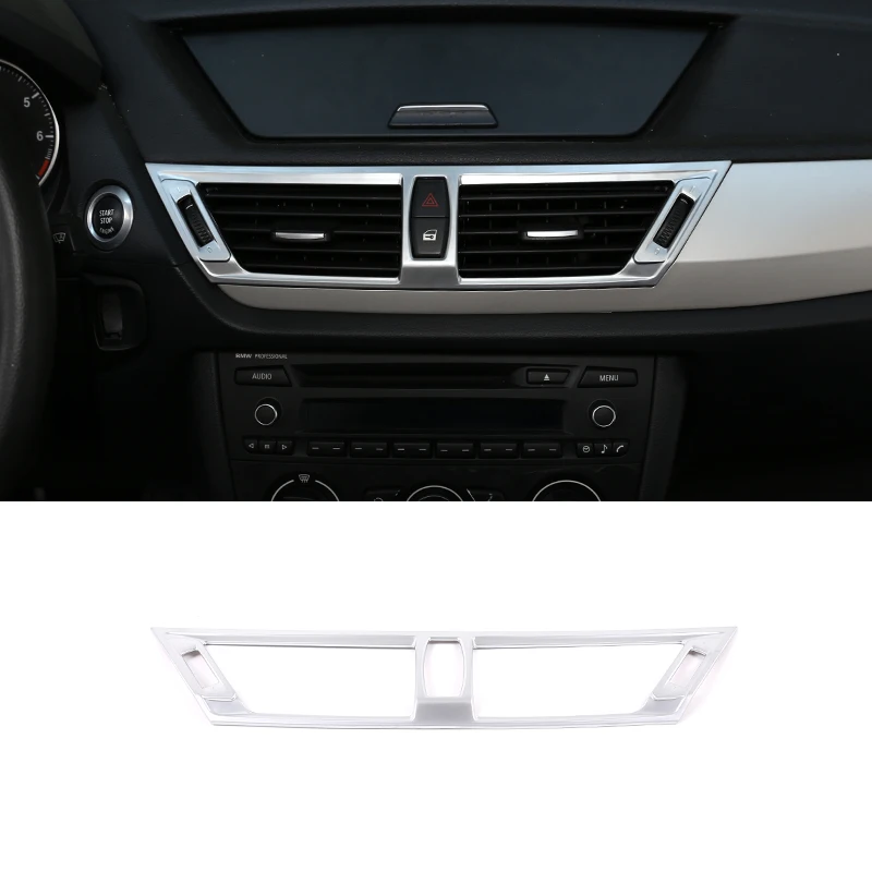 Для BMW X1 E84 2011-2015 автомобильные аксессуары ABS хром внутренняя центральная консоль кондиционер вентиляционная рамка отделка
Для BMW X1 E84 2011-2015 автомобильные аксессуары ABS хром внутренняя центральная консоль кондиционер вентиляционная рамка отделка
