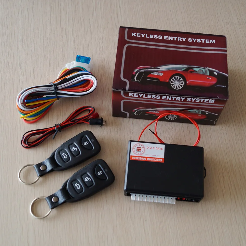 Lock Remote Control Central Locking System Trunk Lock Alarm Security Kit Universal Fit Wiring Diagram Provided
Lock Remote Control Central Locking System Trunk Lock Alarm Security Kit Universal Fit Wiring Diagram Provided