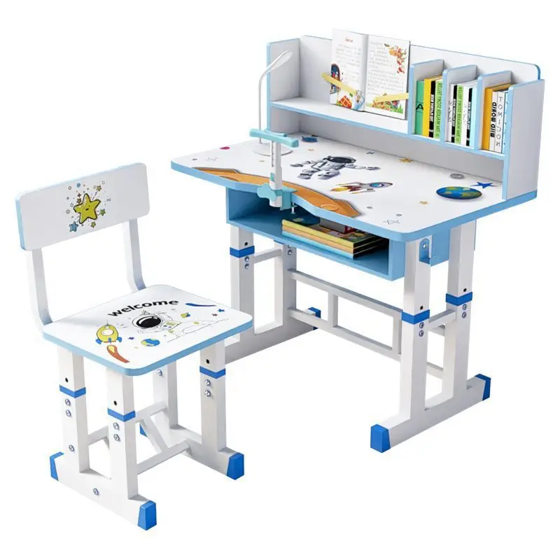 Wholesale of desk and chair combination set for household children's homework, writing table, adjustable learning desk
Wholesale of desk and chair combination set for household children's homework, writing table, adjustable learning desk