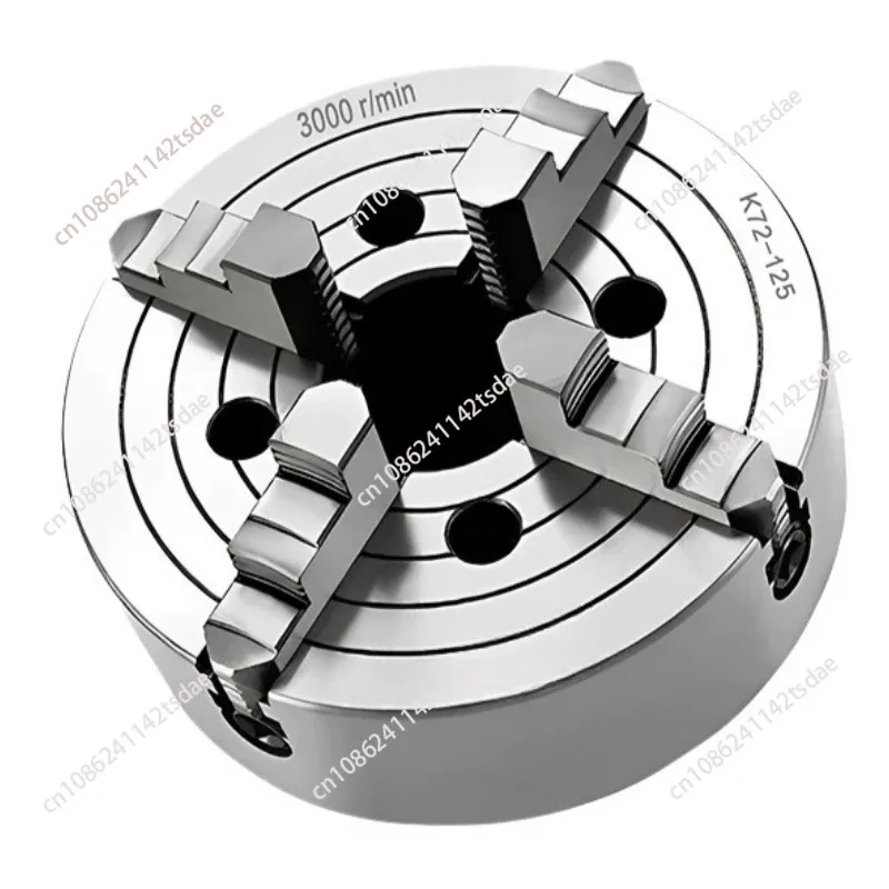 Four-jaw chuck single-action numerical control milling machine front chuck K72-125 single-action four-jaw chuck
Four-jaw chuck single-action numerical control milling machine front chuck K72-125 single-action four-jaw chuck