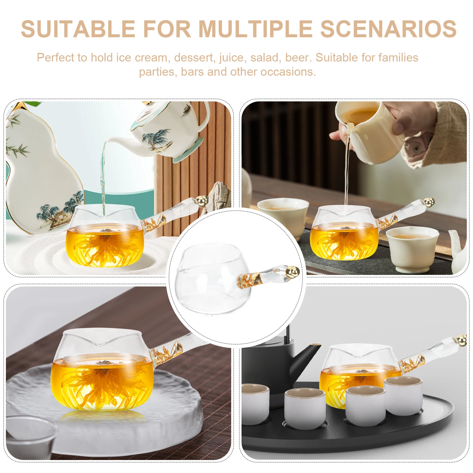 Pitcher 300ml Tea Cup Coffee Mug Portable Milk Jug Household Teacup Multi Function Beverage Dispenser Set Glass Coffee Cup Tea
Pitcher 300ml Tea Cup Coffee Mug Portable Milk Jug Household Teacup Multi Function Beverage Dispenser Set Glass Coffee Cup Tea