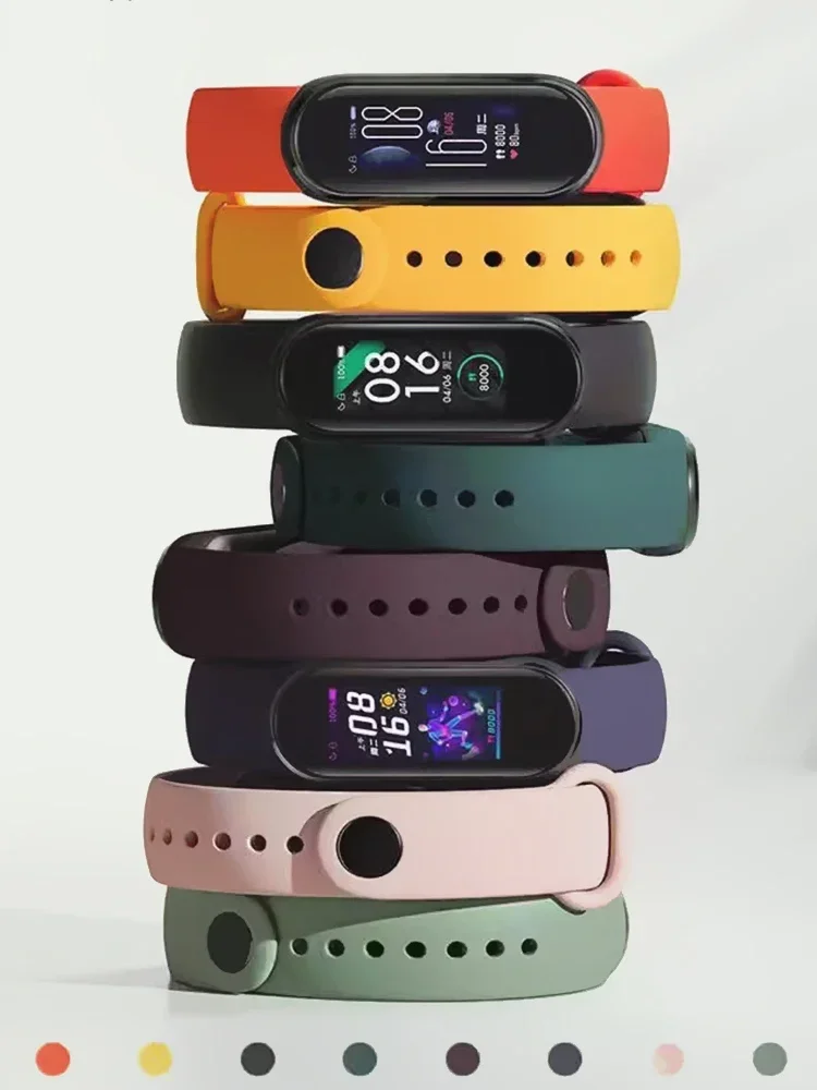 Silicone strap for Xiaomi Mi Band 7 bracelet wrist Miband 5 6 NFC Replacement pulsera Sport correa mi band 7 6 3 4 5 Watchband
Silicone strap for Xiaomi Mi Band 7 bracelet wrist Miband 5 6 NFC Replacement pulsera Sport correa mi band 7 6 3 4 5 Watchband