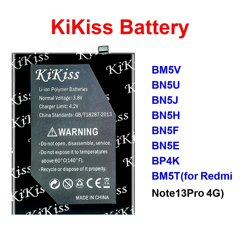 Battery For Xiaomi Redmi Note 11E 11EPOCO 12TPOCO 4GPOCO 5Gm5 A2poco 12 13 14 5GPOCO M7 X5 X6 5G Pro 4G BN5U BN5E BN5H
Battery For Xiaomi Redmi Note 11E 11EPOCO 12TPOCO 4GPOCO 5Gm5 A2poco 12 13 14 5GPOCO M7 X5 X6 5G Pro 4G BN5U BN5E BN5H