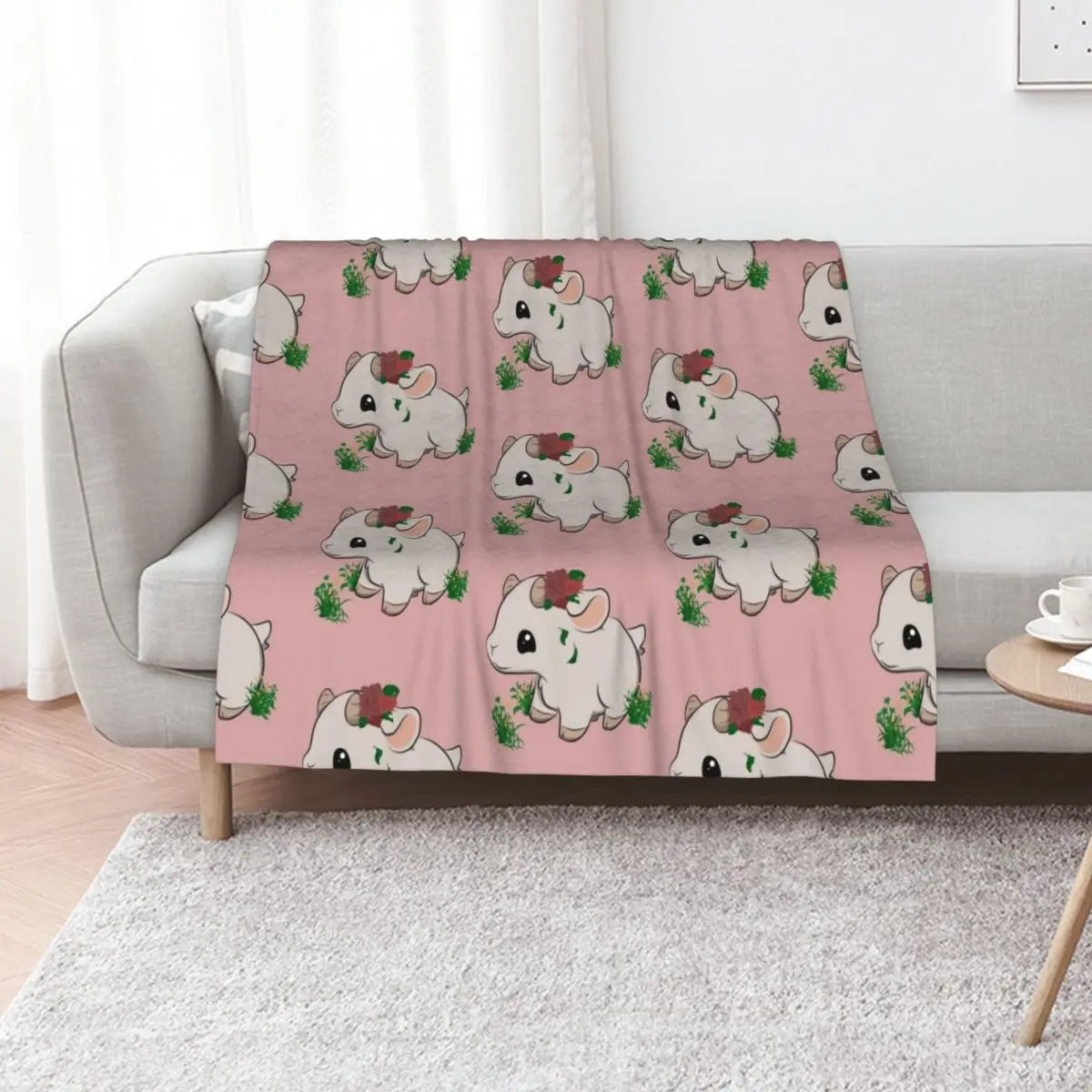 CHIBI ‘Rosie Goat’ Throw Blanket Cozy Sofa Blanket for TV Watching Napping
CHIBI ‘Rosie Goat’ Throw Blanket Cozy Sofa Blanket for TV Watching Napping