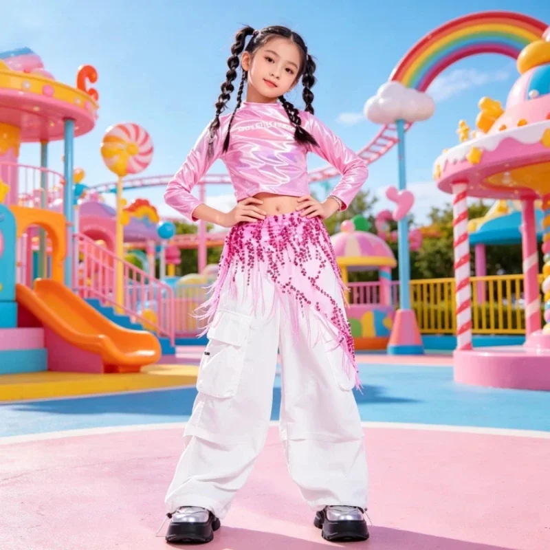 Children Jazz Dance Costumes Street Dance Fashion Performance Clothing Autumn Fashionable Dance Performance Runway Costumes
Children Jazz Dance Costumes Street Dance Fashion Performance Clothing Autumn Fashionable Dance Performance Runway Costumes