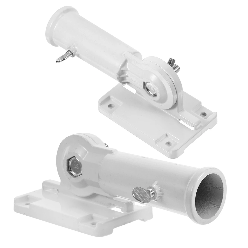 2pcs StainlessSteelFlagpoleHolderBracket AdjustableMount HeavyDuty AluminumAlloy FlagFrameStand PoleFixer
2pcs StainlessSteelFlagpoleHolderBracket AdjustableMount HeavyDuty AluminumAlloy FlagFrameStand PoleFixer