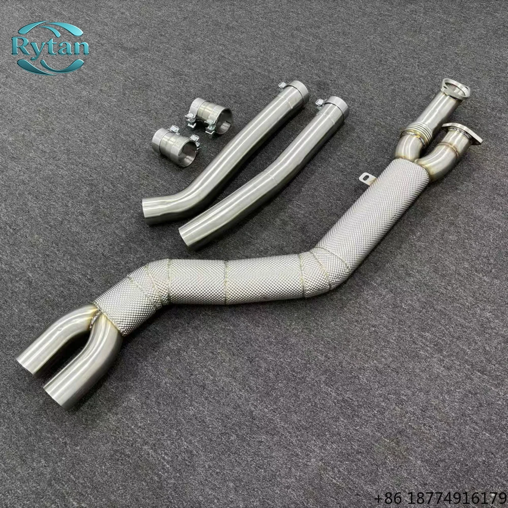 Exhaust Pipe Valved High Quality Stainless Steel Valvetronic Exhaust System Midpipe for G8X
Exhaust Pipe Valved High Quality Stainless Steel Valvetronic Exhaust System Midpipe for G8X