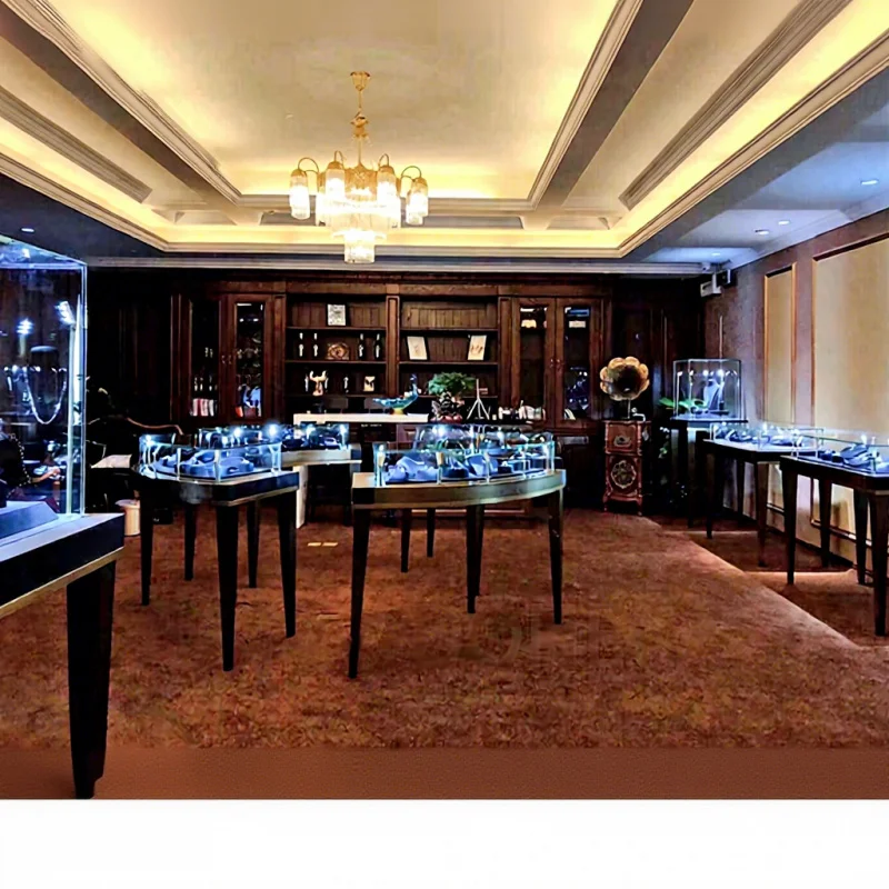 Customize.Hot Sale Luxury Jeweller's Store Wooden Glass Display showcase Jewellery Display Cabinet Jewelry Mall Counter Jewelry
Customize.Hot Sale Luxury Jeweller's Store Wooden Glass Display showcase Jewellery Display Cabinet Jewelry Mall Counter Jewelry