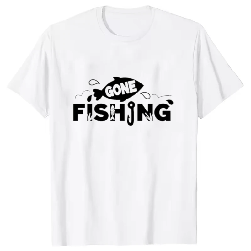 New Funny Gone Fishjng Print T Shirt Short Sleeve O Neck Loose Men Women Summer Cool Tshirt Unisex Tee Shirt Tops Kawaii Clothes
New Funny Gone Fishjng Print T Shirt Short Sleeve O Neck Loose Men Women Summer Cool Tshirt Unisex Tee Shirt Tops Kawaii Clothes