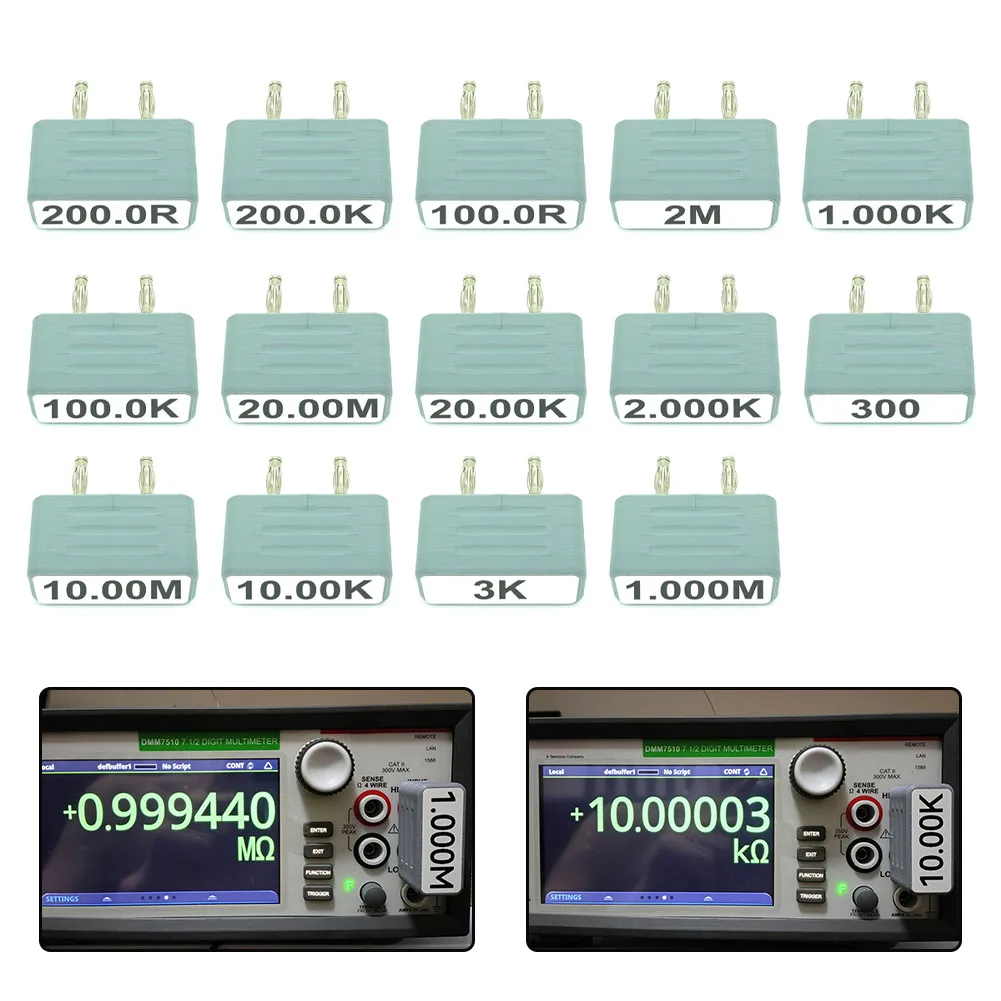 Multimeter Standard Accuracy Calibration Resistor Accuracy 0.1% 25PPM For Test, Measurement Tool Accessory In Stock
Multimeter Standard Accuracy Calibration Resistor Accuracy 0.1% 25PPM For Test, Measurement Tool Accessory In Stock