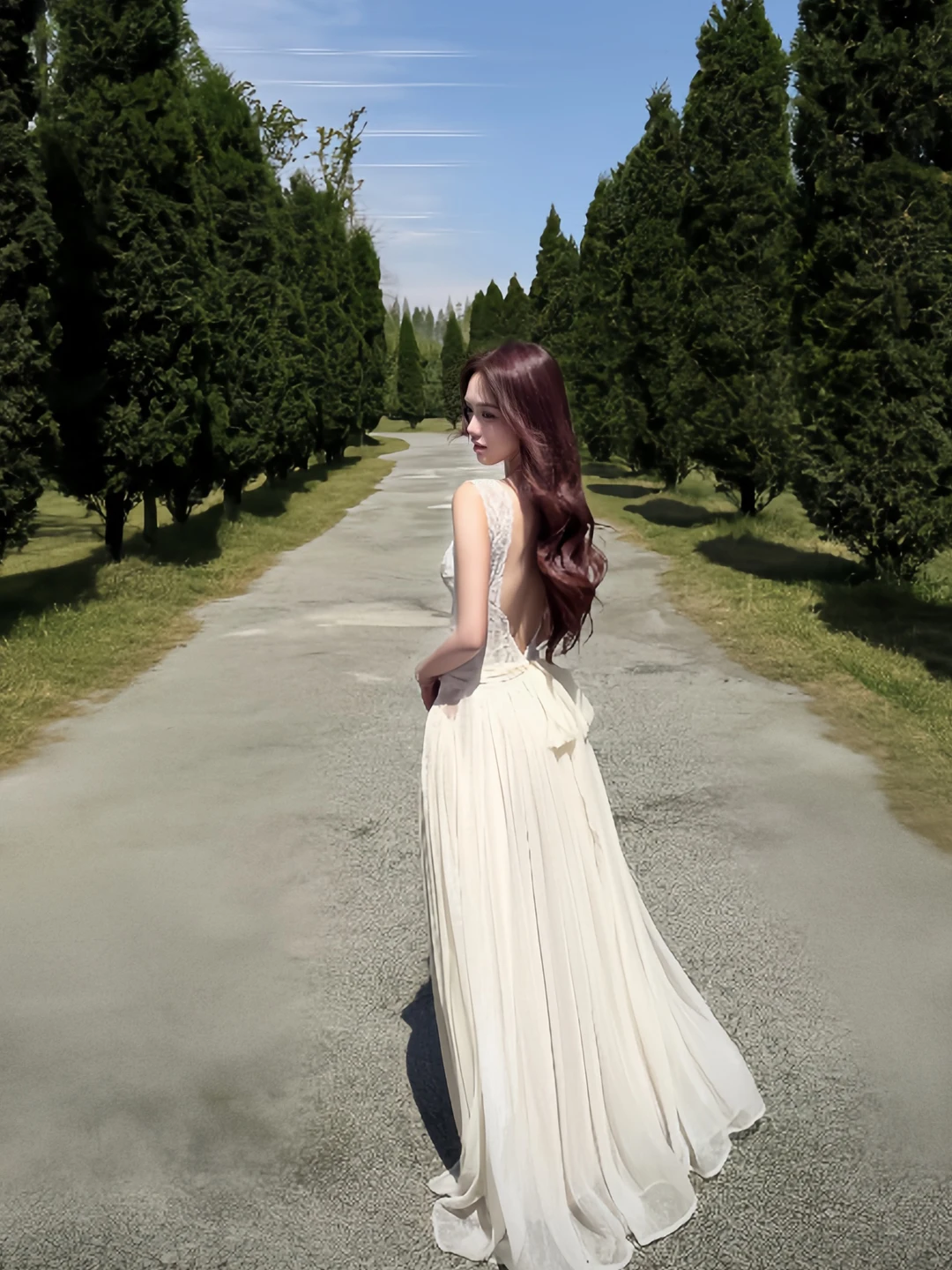 Elegant Backless Strap Dress Women's Summer Fairy Vacation Style Long Skirt Super Fairy Atmosphere White Color Breathless
Elegant Backless Strap Dress Women's Summer Fairy Vacation Style Long Skirt Super Fairy Atmosphere White Color Breathless