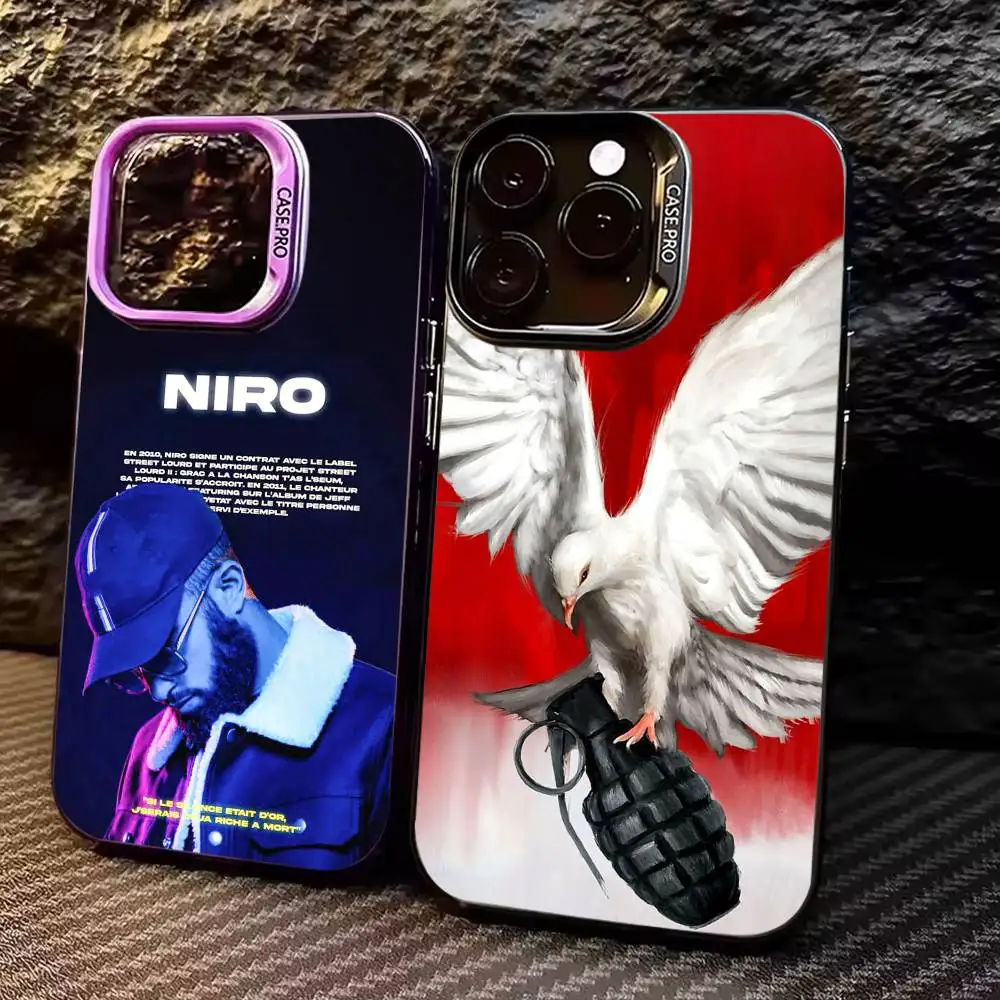 N-NIRO OX7 Phone Case For iPhone 17,16,15,14,13,12,11 Plus,Pro Max,Colored Silver Phone Case
N-NIRO OX7 Phone Case For iPhone 17,16,15,14,13,12,11 Plus,Pro Max,Colored Silver Phone Case