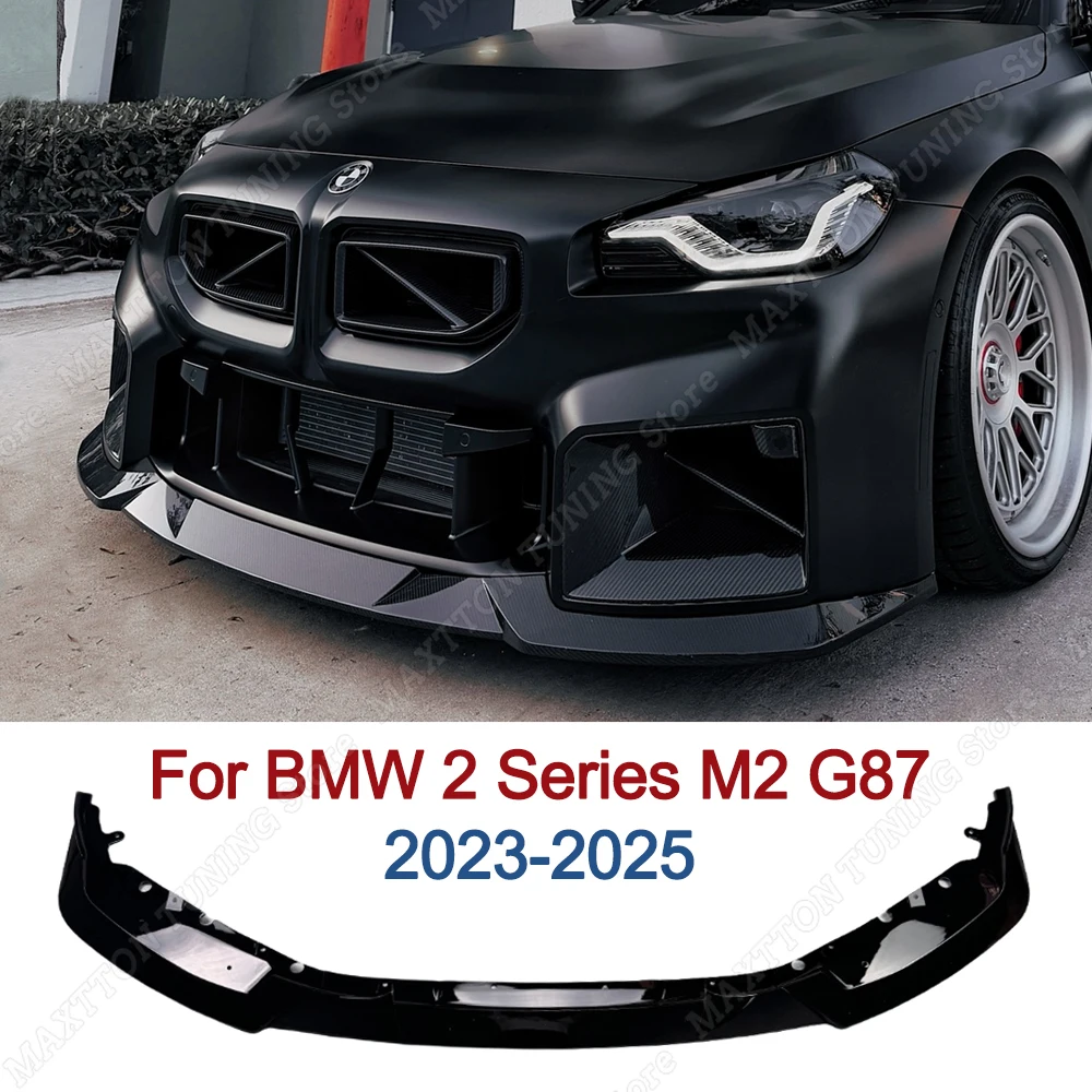 For BMW 2 Series M2 G87 2023-2025 Car Front Bumper Splitter Lip Lower Spoiler Diffuser Blade Auto Kit Parts ABS Gloss Black
For BMW 2 Series M2 G87 2023-2025 Car Front Bumper Splitter Lip Lower Spoiler Diffuser Blade Auto Kit Parts ABS Gloss Black