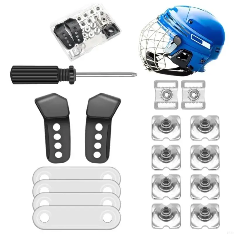 31Pcs Football Helmets Repair kits Hockey Helmets Replacement Part Helmets Hardware
31Pcs Football Helmets Repair kits Hockey Helmets Replacement Part Helmets Hardware
