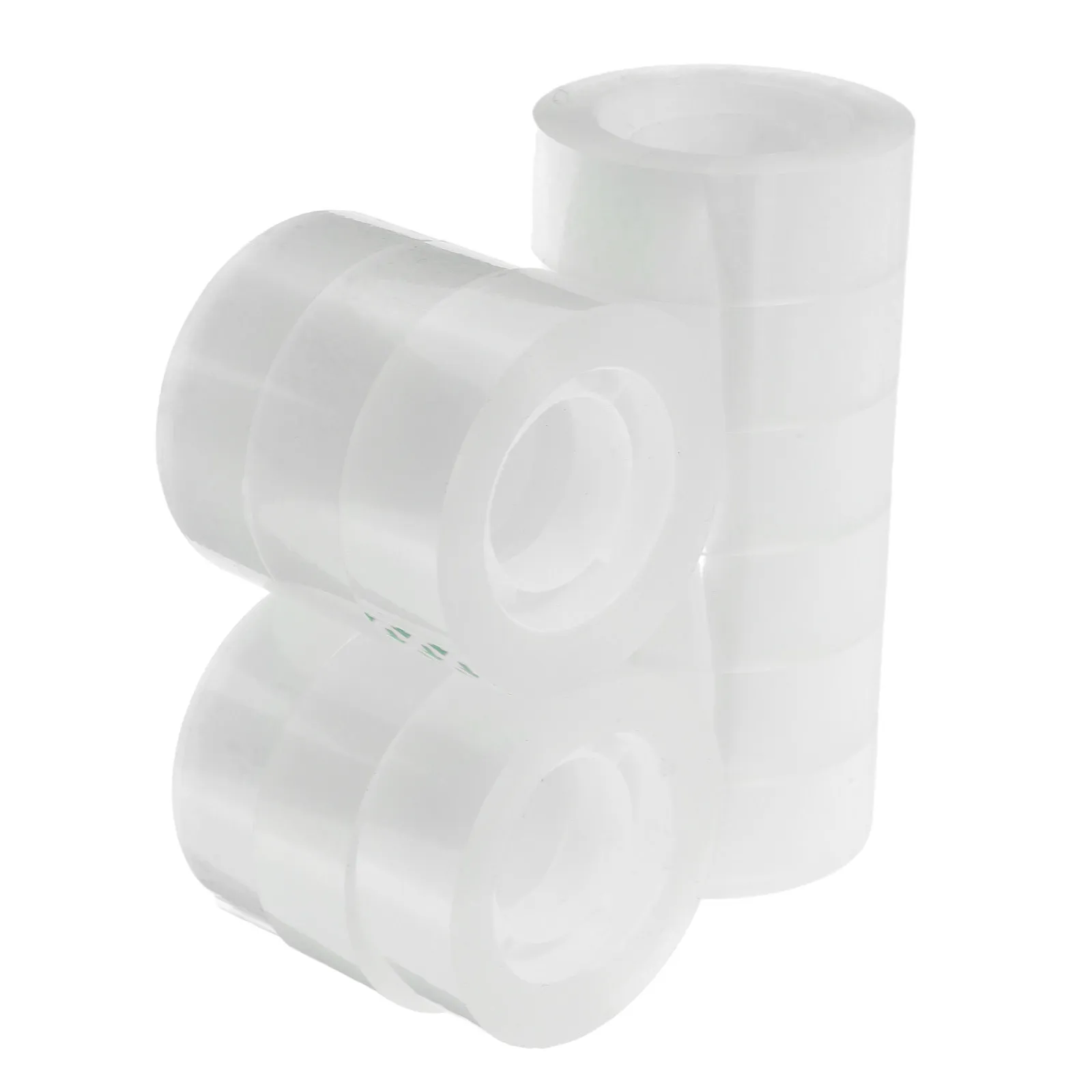 12 Rolls Clear Tape 1.8cm X 30M Versatile Glossy Strong Hold Transparent Tape for Classroom Office Home Craft Packaging Box
12 Rolls Clear Tape 1.8cm X 30M Versatile Glossy Strong Hold Transparent Tape for Classroom Office Home Craft Packaging Box