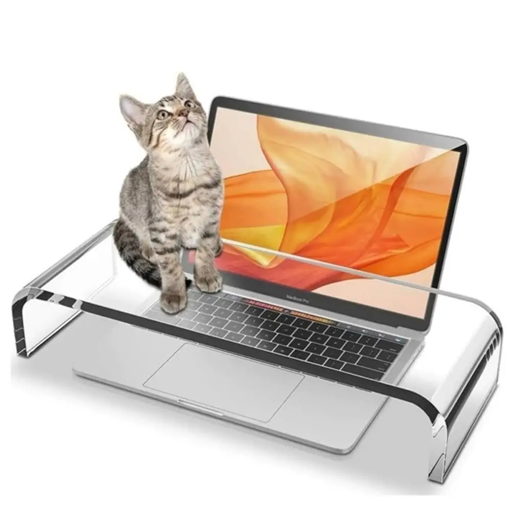 Free ShippingAcrylic Cat-Proof Laptop Stand & Keyboard Protector - 19.7\ Clear Monitor Riser with Non-Slip Base for Home Office,
Free ShippingAcrylic Cat-Proof Laptop Stand & Keyboard Protector - 19.7\ Clear Monitor Riser with Non-Slip Base for Home Office,