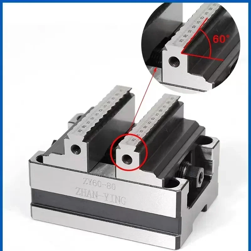 CNC machining center Precision Machinery tools 4-axis 5-axis Universal Self Centering Vise CNC concentric vise
CNC machining center Precision Machinery tools 4-axis 5-axis Universal Self Centering Vise CNC concentric vise