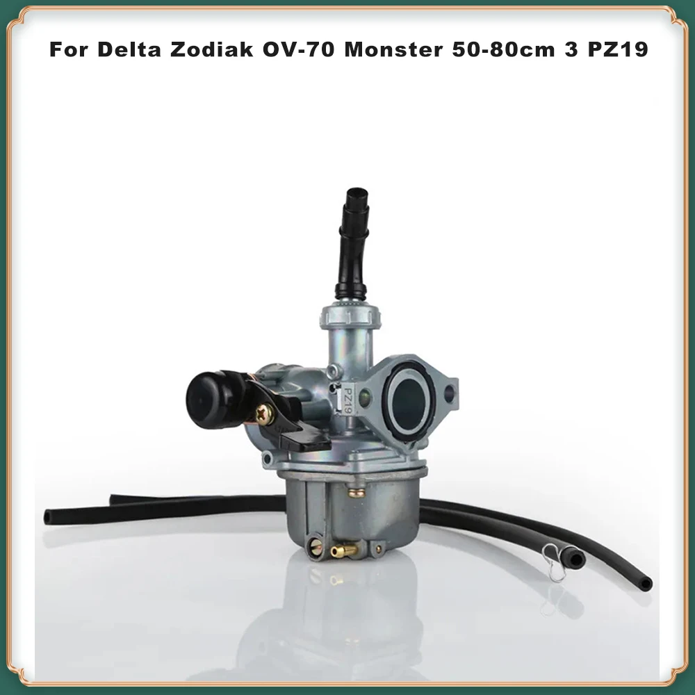 PZ19 Carburetor Kit for 50-80cc Mini Bikes & Scooters - Fits Delta, Zodiak, OV-70, Monster Models
PZ19 Carburetor Kit for 50-80cc Mini Bikes & Scooters - Fits Delta, Zodiak, OV-70, Monster Models