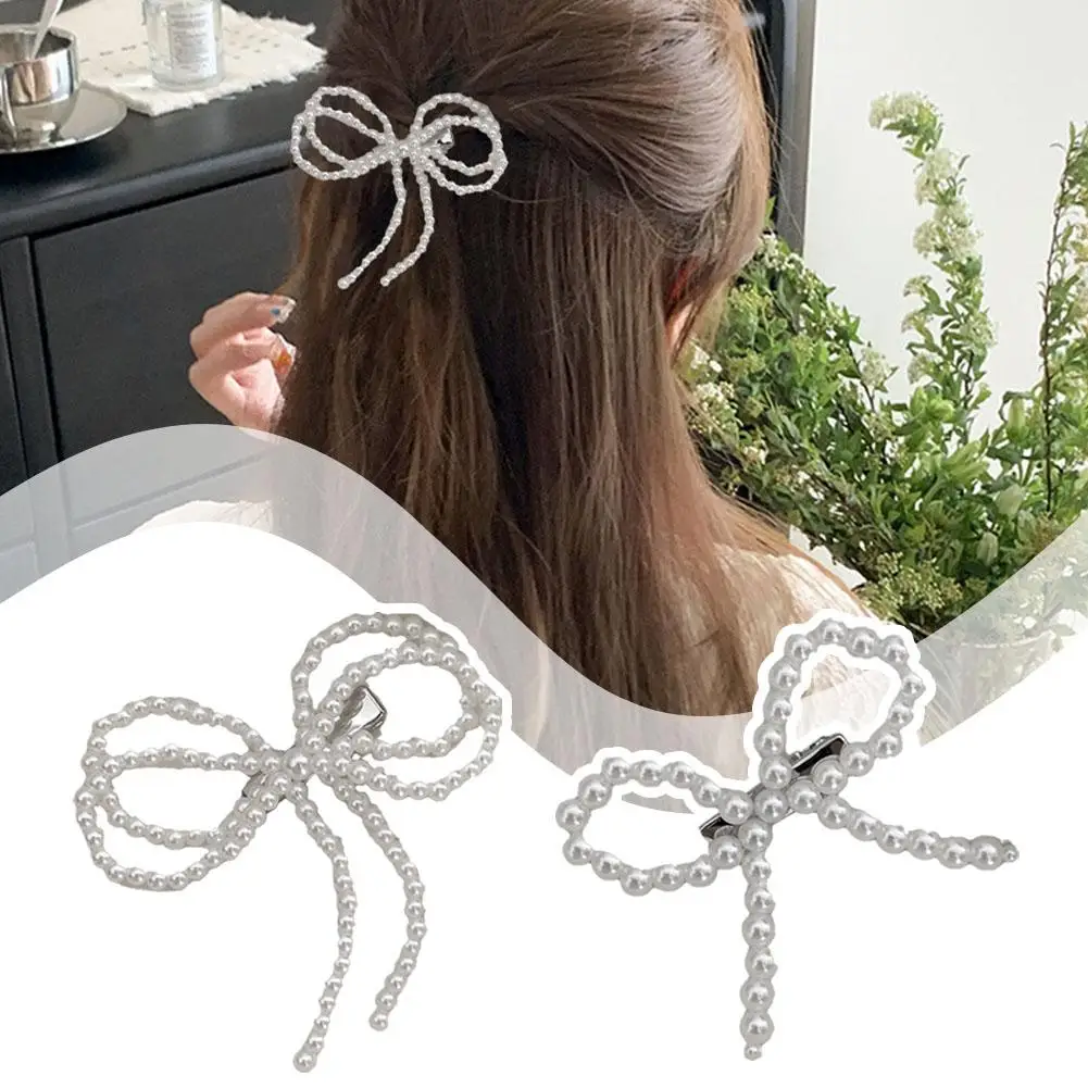 2024 New Butterfly Bows Hair Clip Vintage Elegant Pearl Women Hair Hair Ponytail Holder Accessories French Girls Pin T7X0
2024 New Butterfly Bows Hair Clip Vintage Elegant Pearl Women Hair Hair Ponytail Holder Accessories French Girls Pin T7X0